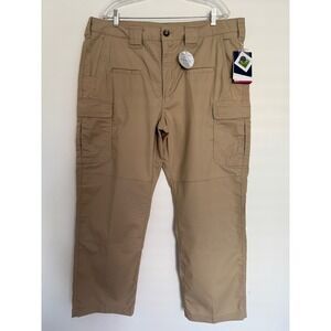 NWT Women's Propper Kinetic Tactical Teflon Work Pants Size 18 Tan Brown Pockets